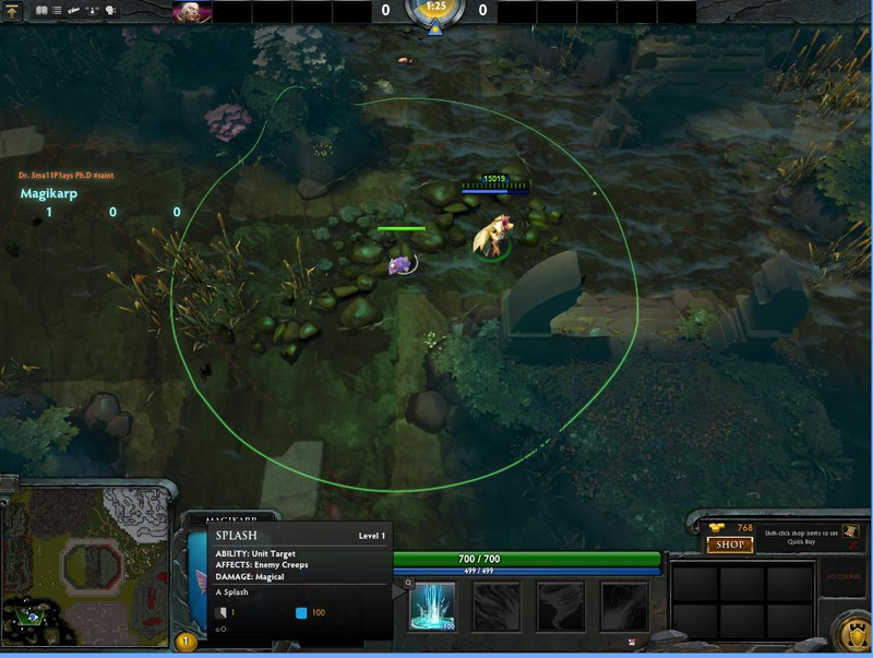 Illustration for article titled Woah, Someone Is Building Pokémon Inside of Dota 2